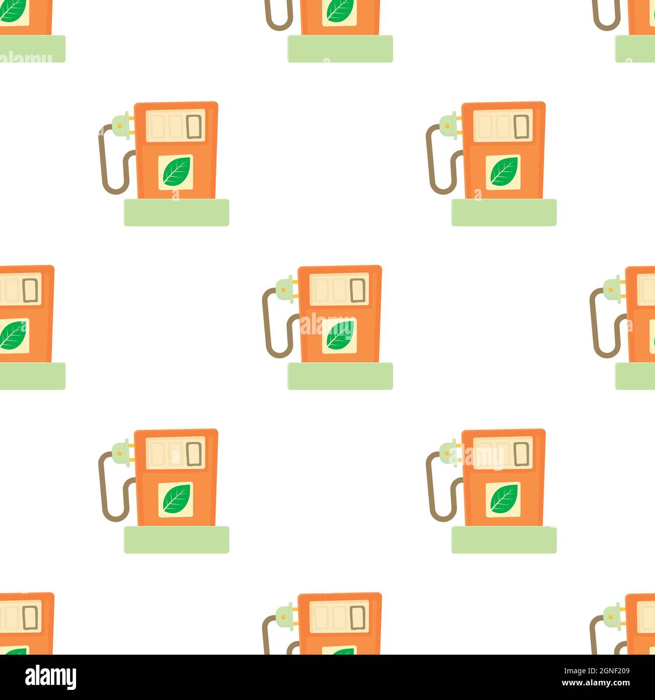 Eco gas station pattern seamless background texture repeat wallpaper ...