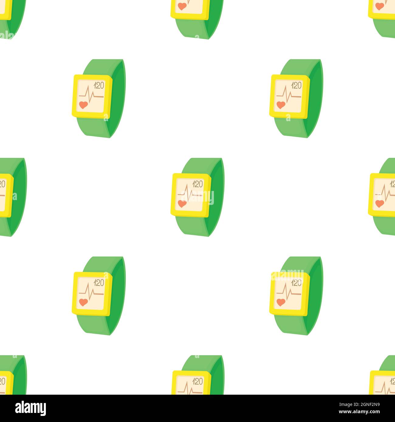 Fitness bracelet pattern seamless background texture repeat wallpaper geometric vector Stock Vector