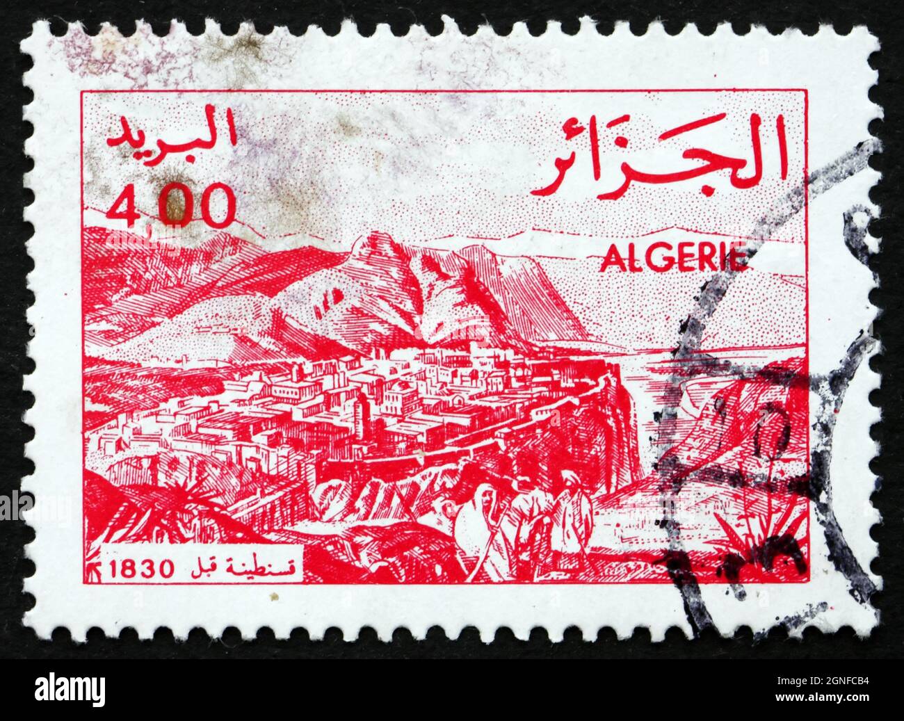 Algerian postage stamp algeria hi-res stock photography and images - Alamy