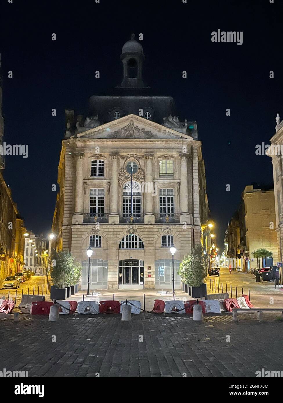 Place de la Bourse, Bordeaux, France Stock Photo