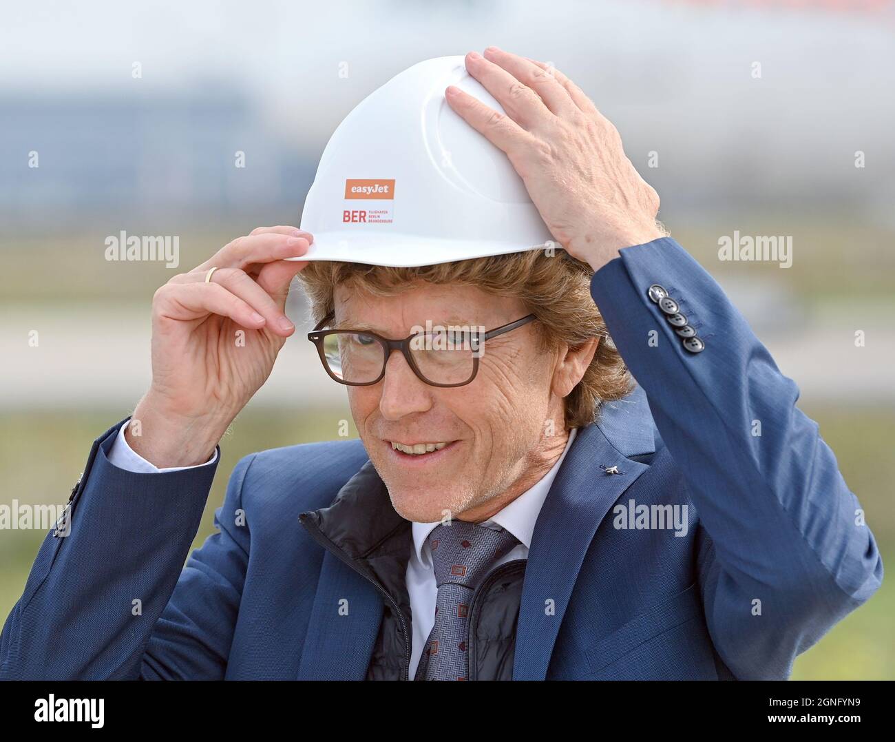 23 September 2021, Brandenburg, Schönefeld Engelbert Lütke Daldrup