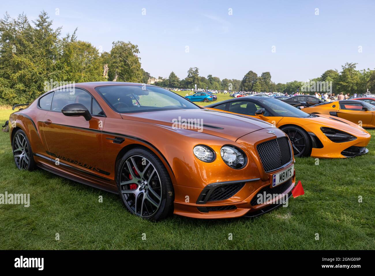 Bentley Continental Supersports ‘M8 NTS’  at the Salon Privé motor show held at Blenheim Palace on the 5th September 2021 Stock Photo