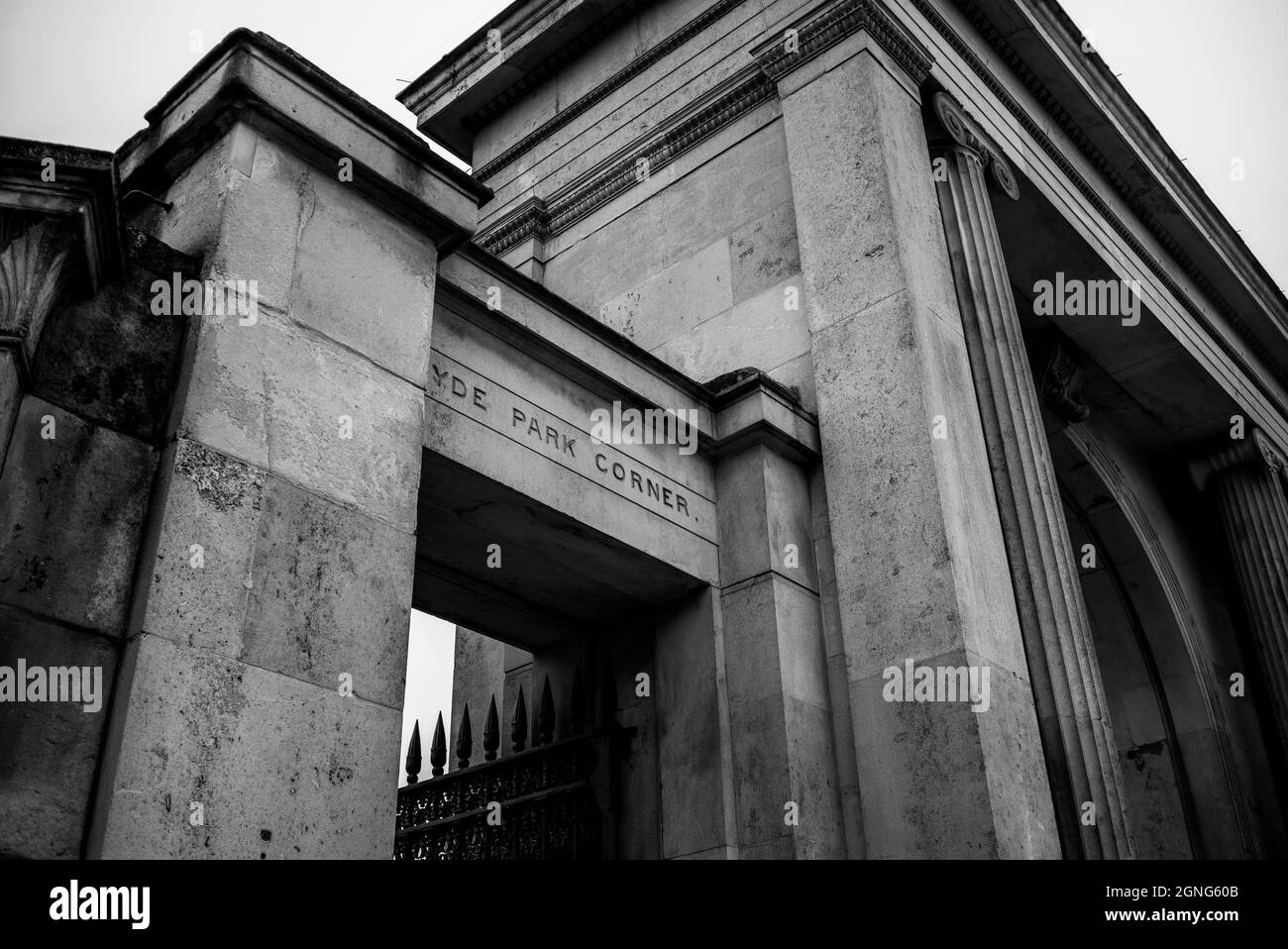 Hyde Park Corner Stock Photo Alamy