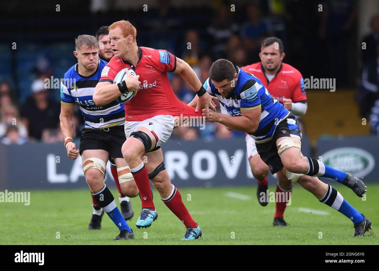 25th September 2021; The Recreation Ground, Bath, Somerset, England ...