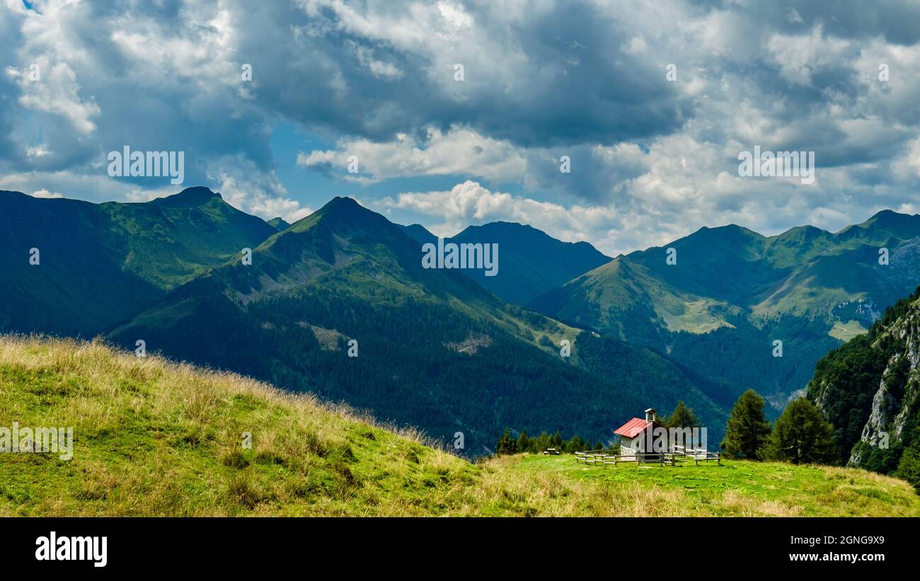 Summer day in the alps of Friuli Venezia-Giulia, Italy Stock Photo - Alamy