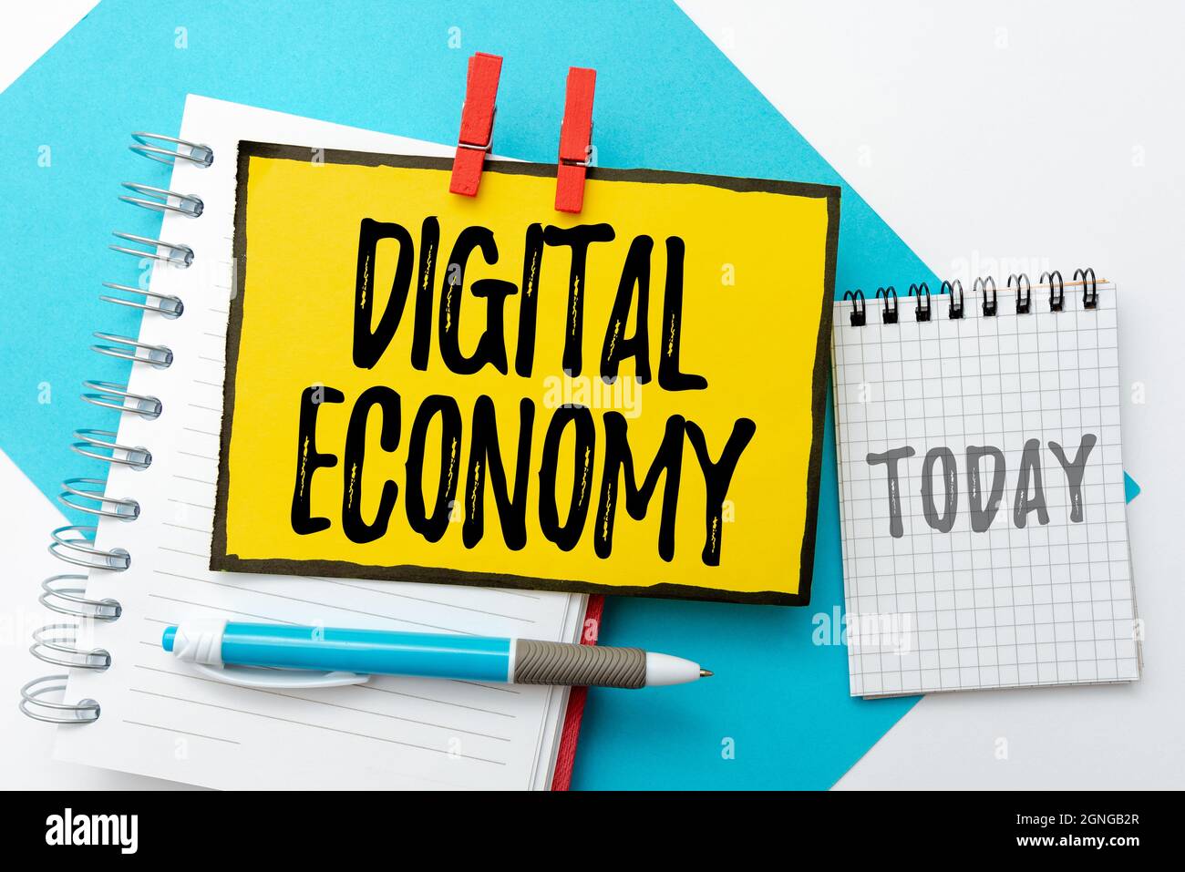 Conceptual caption Digital Economy. Concept meaning worldwide network