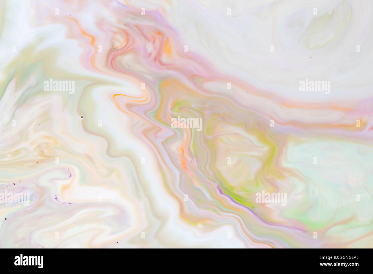 Fluid art texture. Background with abstract mixing paint effect. Abstract multicolored marble texture background Stock Photo