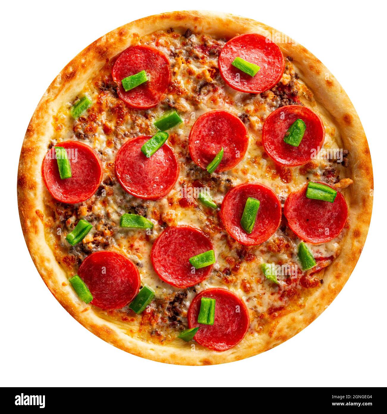Crust meat toppings pizza hires stock photography and images Alamy