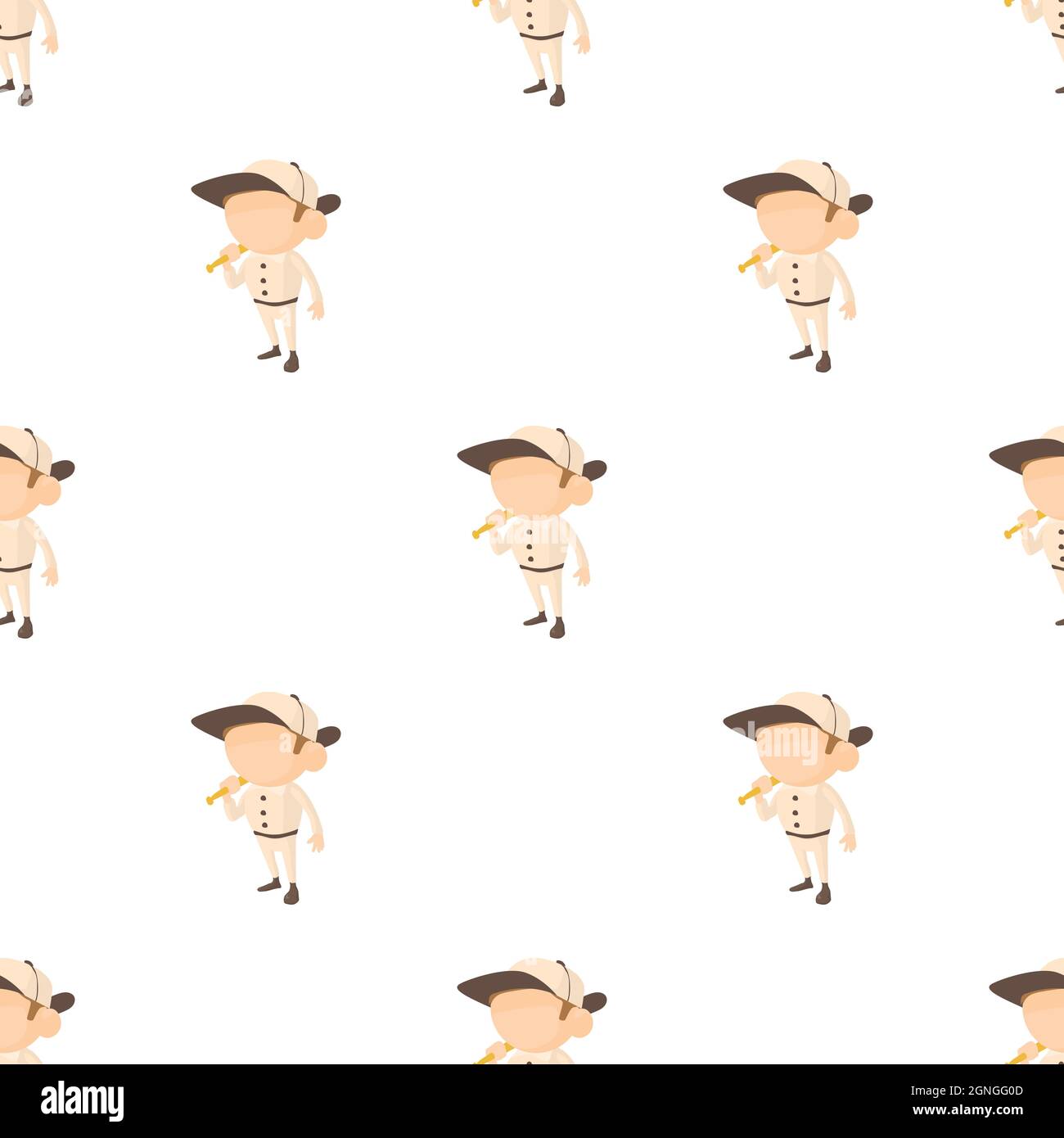 Standing player pattern seamless background texture repeat wallpaper ...