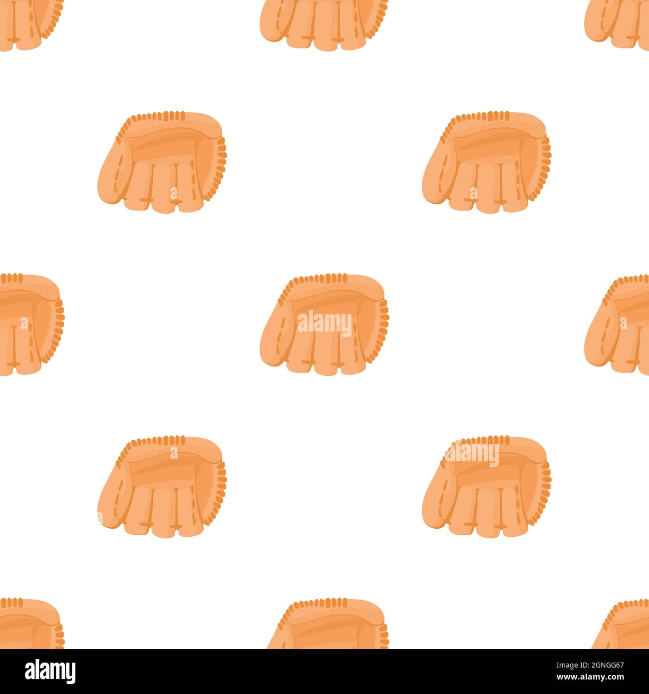 Baseball glove pattern seamless background texture repeat wallpaper