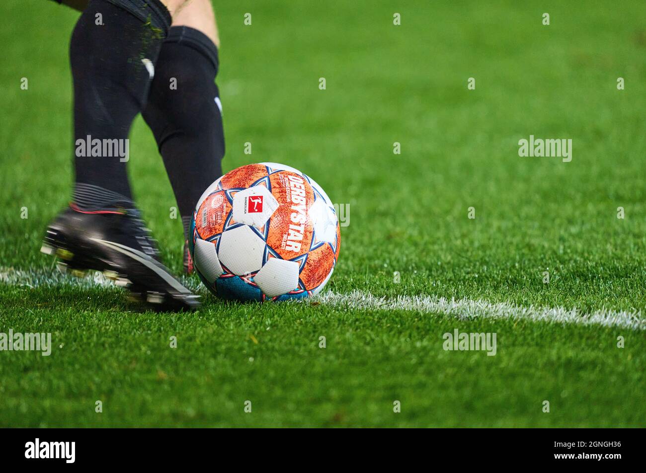 Football action match legs shoes ball feature goalkeeper hi-res stock  photography and images - Alamy