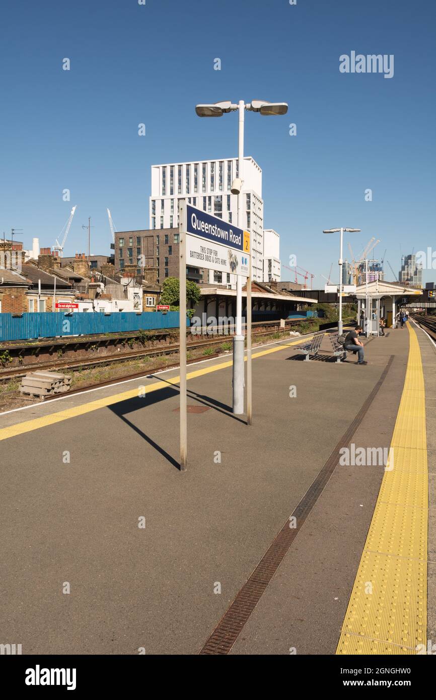 South Western Railway's Queenstown Road railway station, Battersea