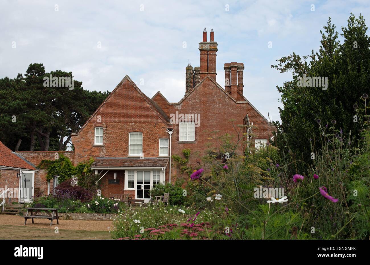 The Red House, former home of Sir Benjamin Britten and Peter Pears Stock Photo