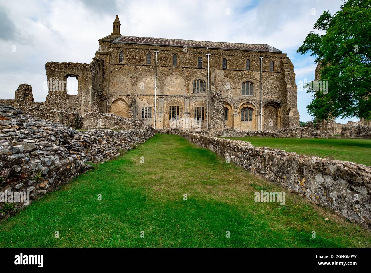 Stone Priory The stone and flint remains of a thirteenth century disused and ...