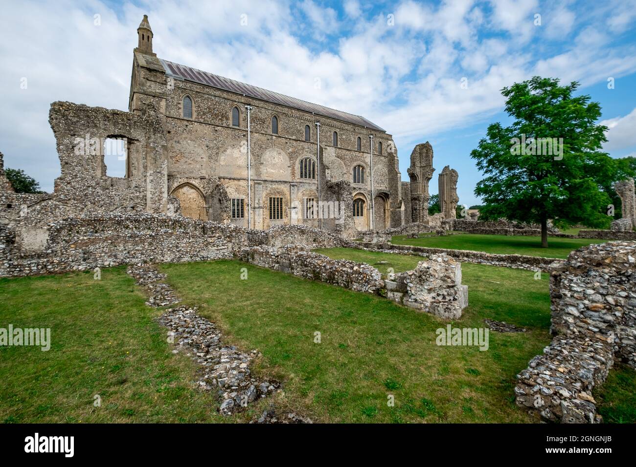 Stone Priory The stone and flint remains of a thirteenth century disused and ...
