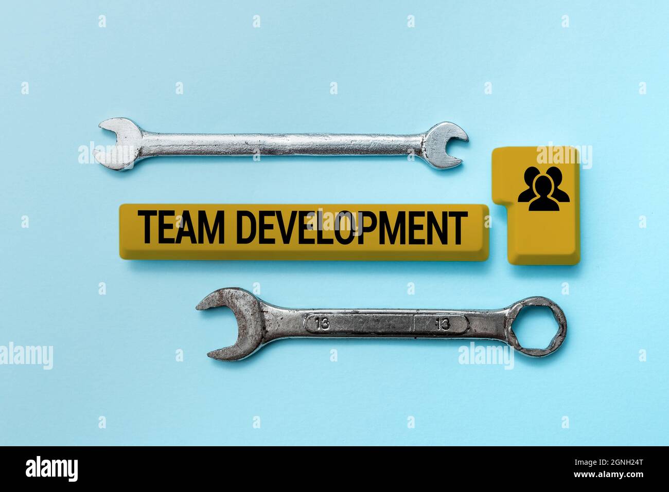 Writing displaying text Team Development. Word Written on learn why and ...