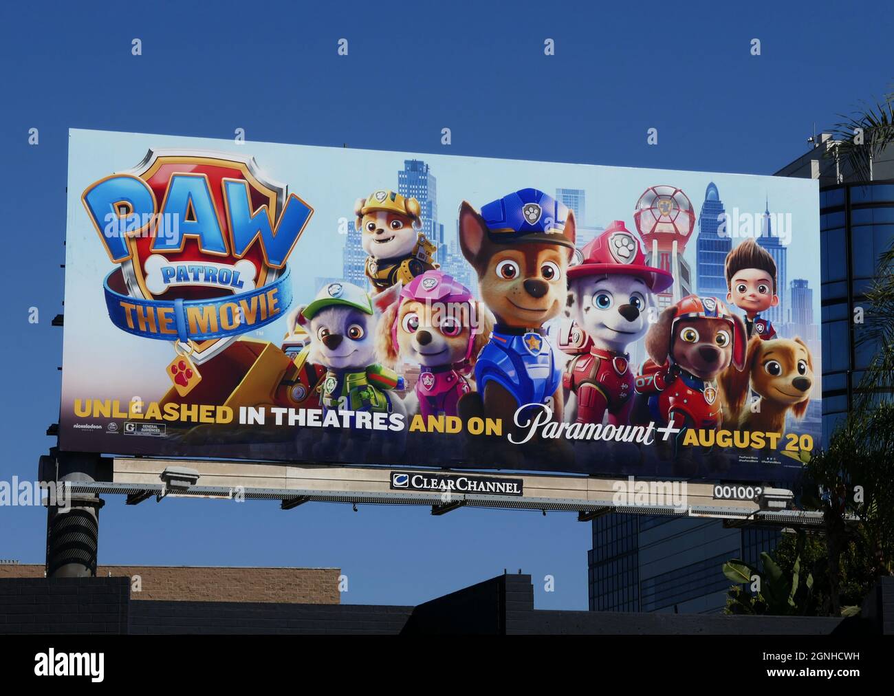 PAW PATROL: THE MOVIE, US character poster, Zuma (voice: Shayle Simons),  2021. © Paramount Pictures / Courtesy Everett Collection Stock Photo - Alamy