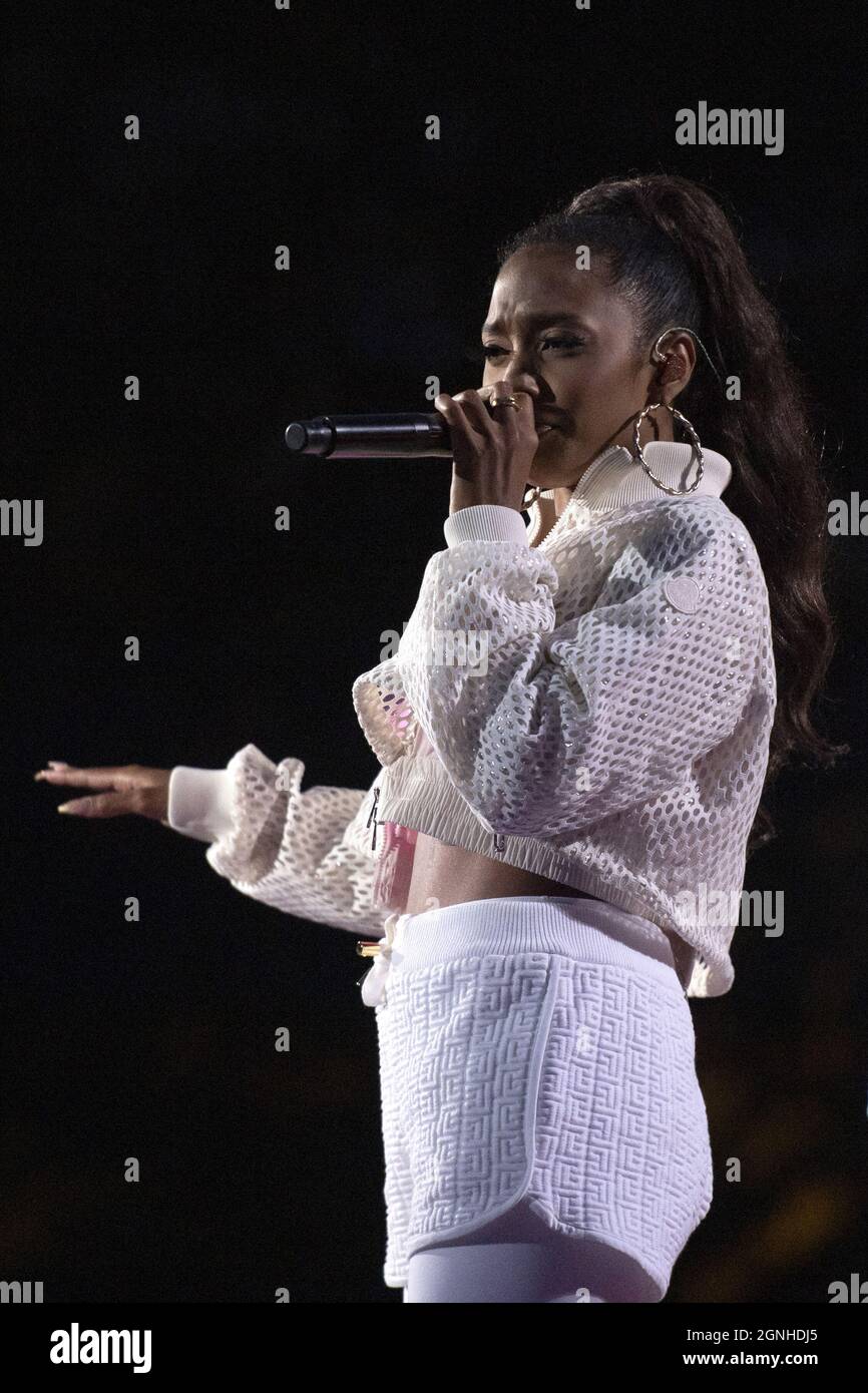 Jessica Reynoso aka J. Rey Soul singer of The BlackEyed Peas