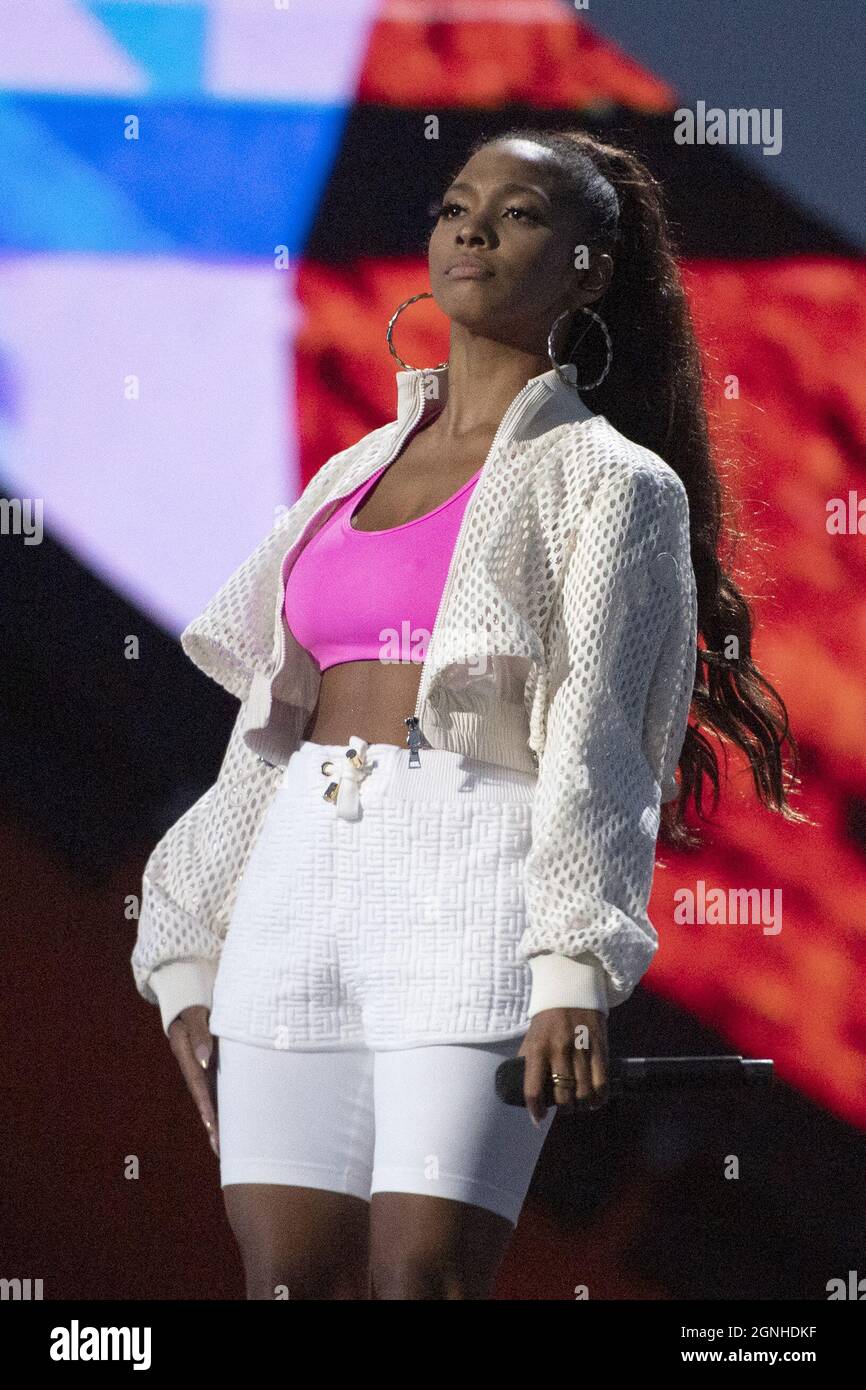 Jessica Reynoso aka J. Rey Soul singer of The BlackEyed Peas