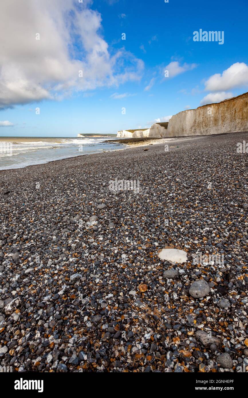 White cliffs of Dover Britain facing France Stock Photo Alamy