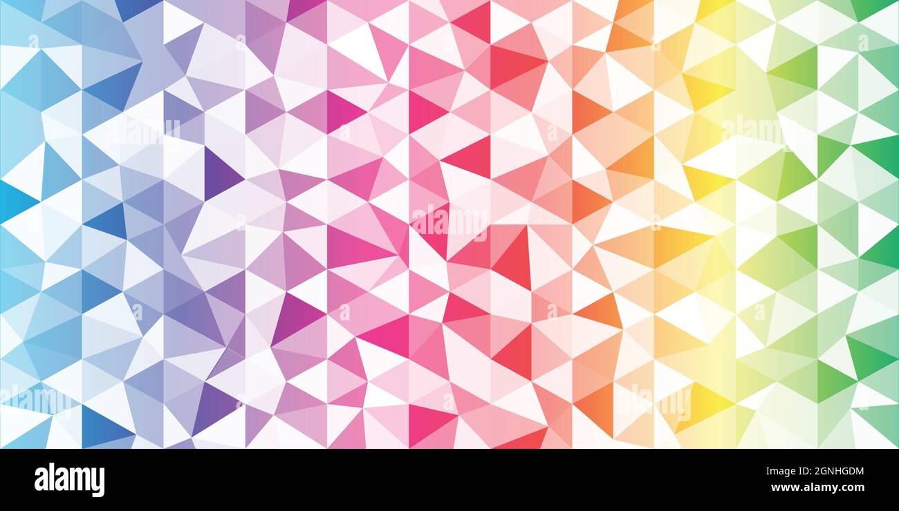 geometric triangular low poly style graphic background. Vector polygonal design for your business. Stock Vector