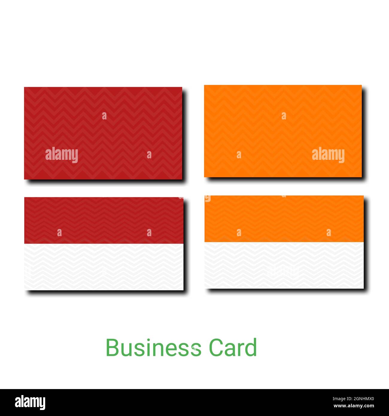 Blank Business card and visiting card colorful white background Stock Photo  - Alamy