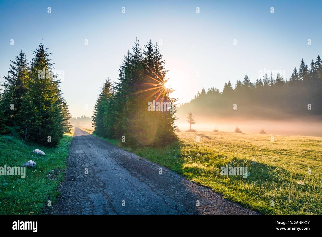 First sun rays hi-res stock photography and images - Alamy