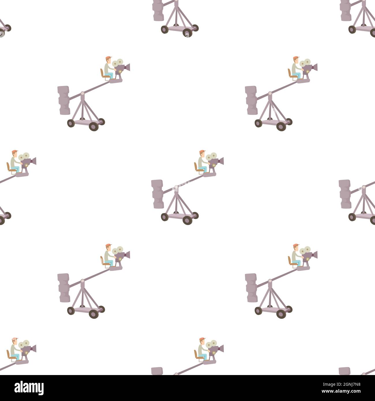 Difficult filming pattern seamless background texture repeat wallpaper geometric vector Stock Vector