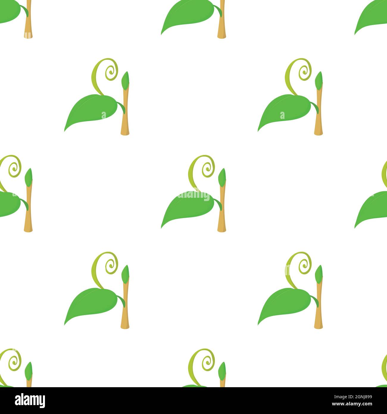 Little plant pattern seamless background texture repeat wallpaper ...