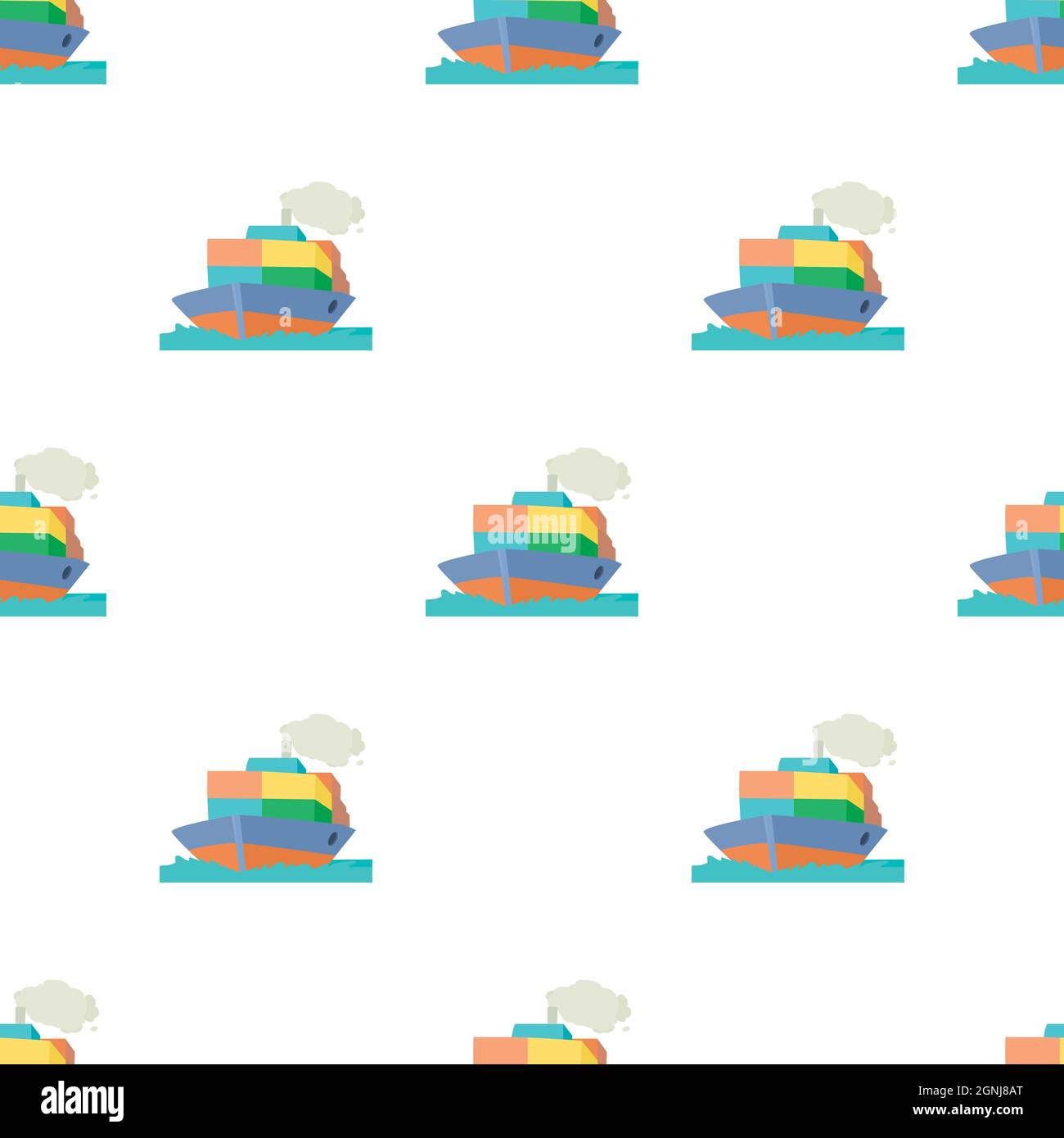 Ship pattern seamless background texture repeat wallpaper geometric ...