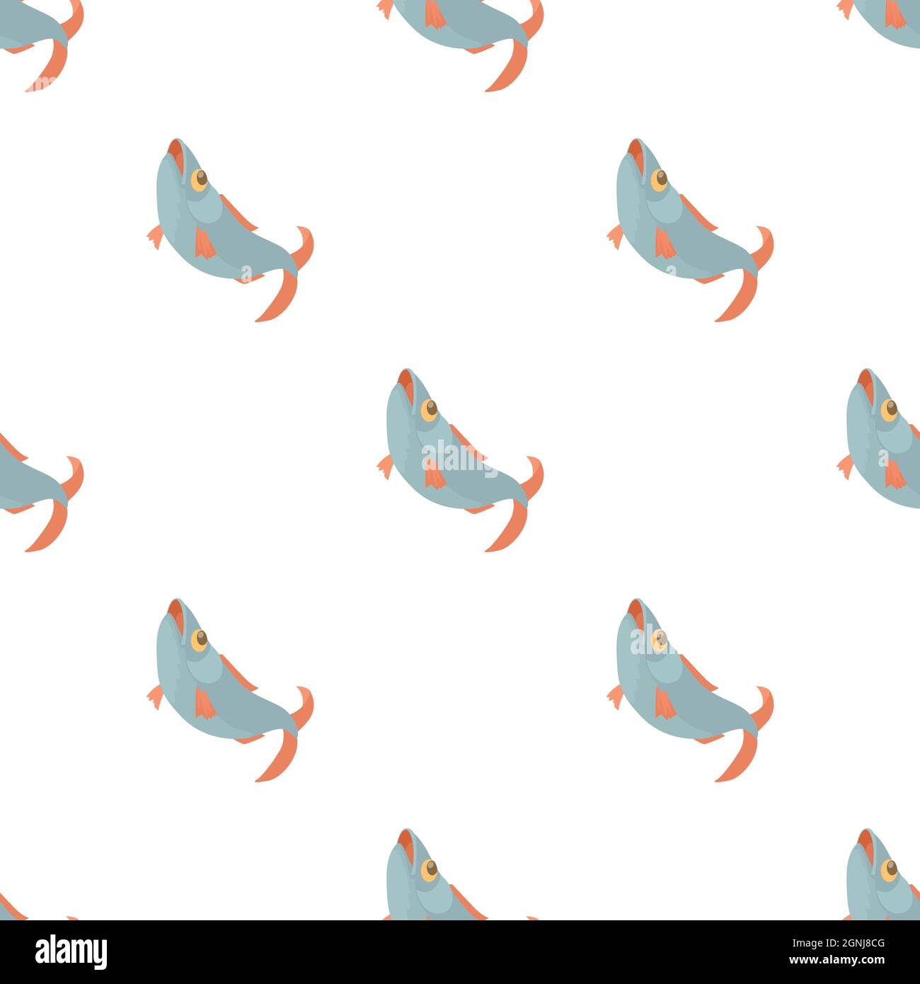 Fish pattern seamless background texture repeat wallpaper geometric ...