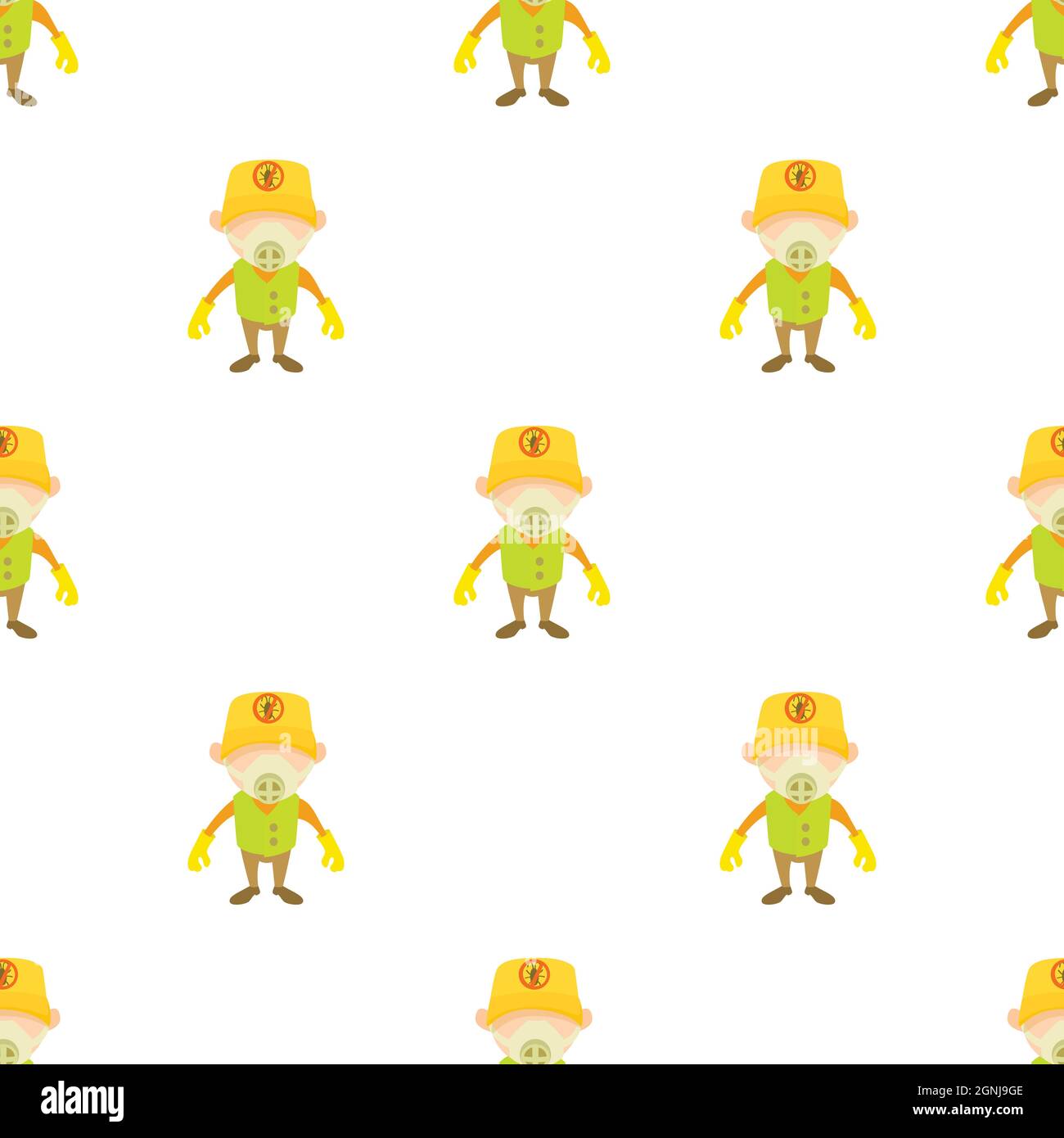 Disinfector pattern seamless background texture repeat wallpaper geometric vector Stock Vector