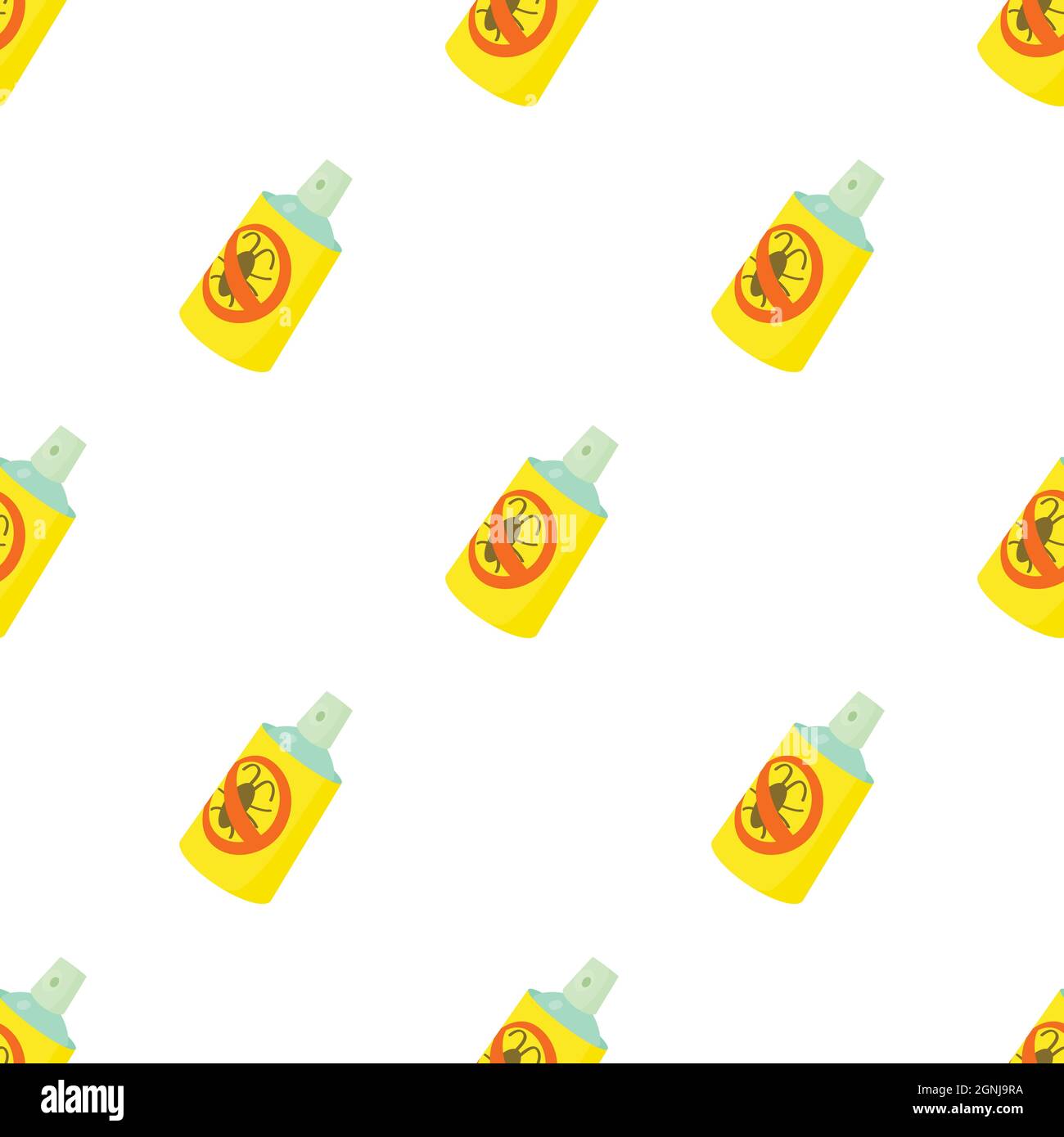 Insecticide spray pattern seamless background texture repeat wallpaper geometric vector Stock Vector