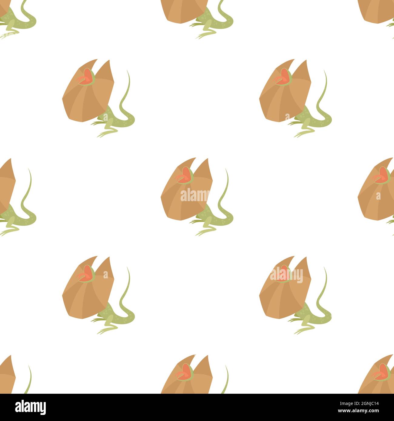 Frill necked lizard pattern seamless background texture repeat ...