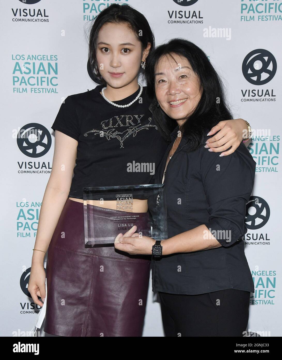 Los Angeles, USA. 25th Sep, 2021. (L-R) Rochelle Ying and Director Anna