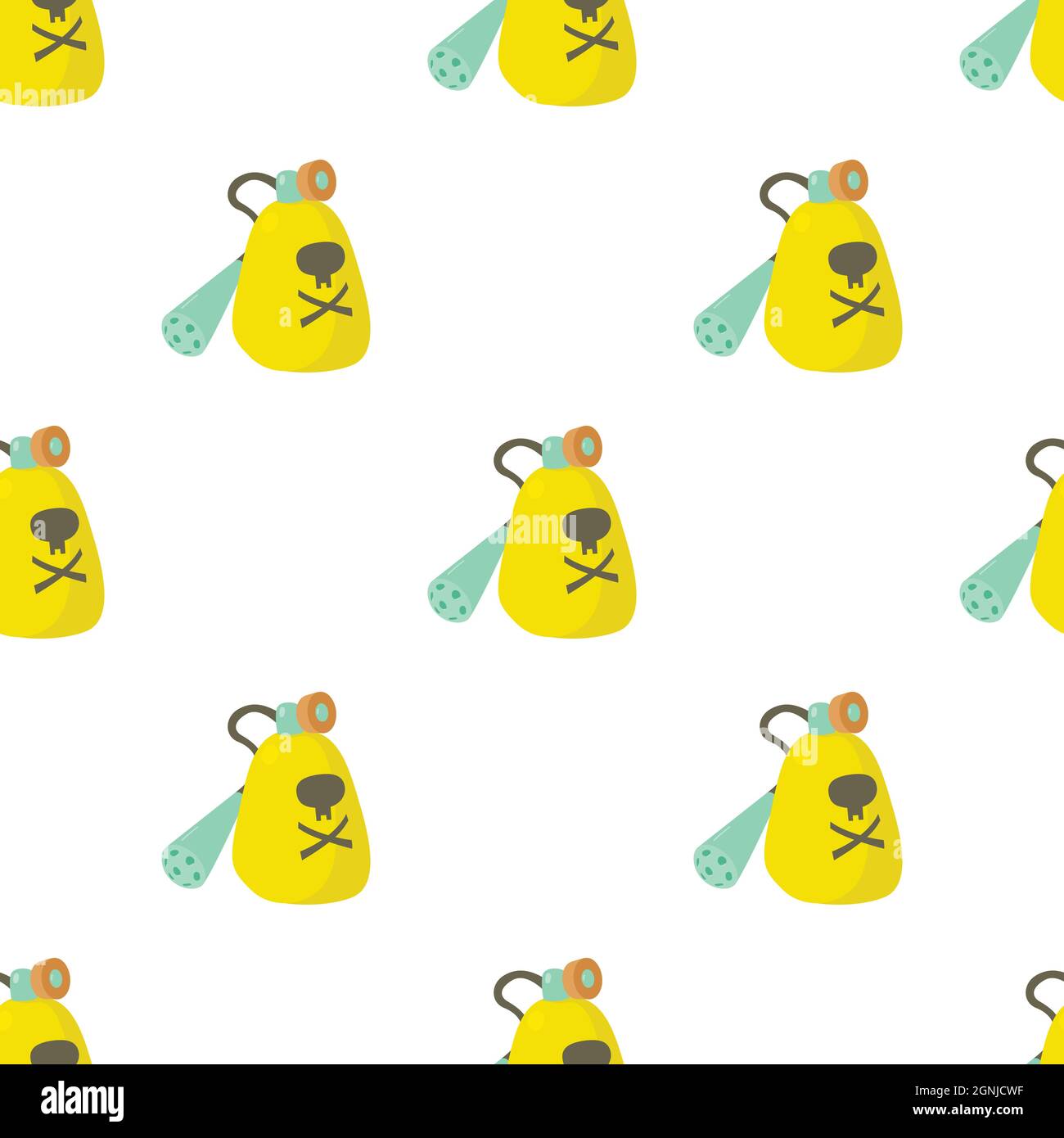 Insecticide device pattern seamless background texture repeat wallpaper geometric vector Stock Vector