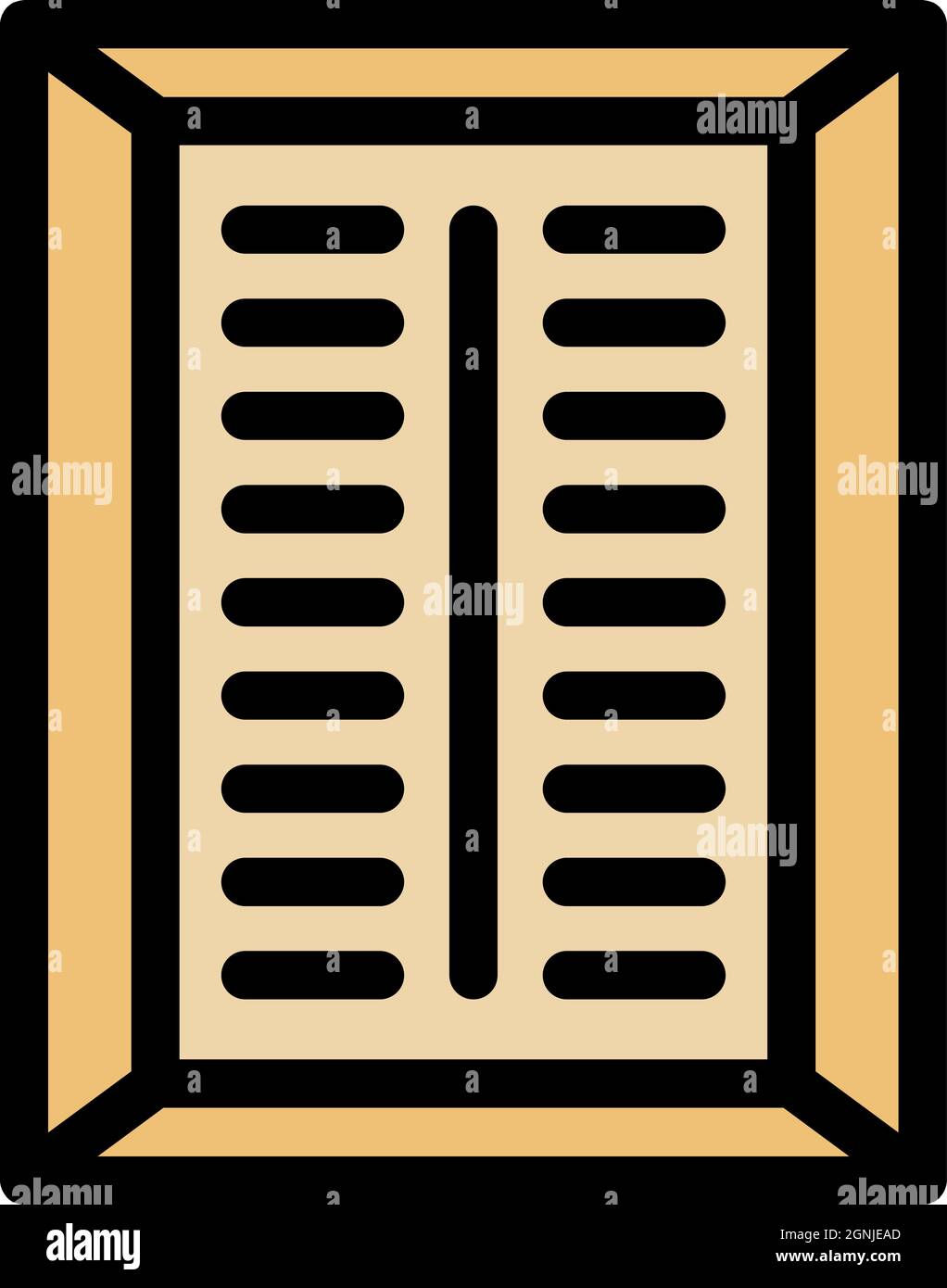 Bathroom ventilation window Stock Vector Images - Alamy