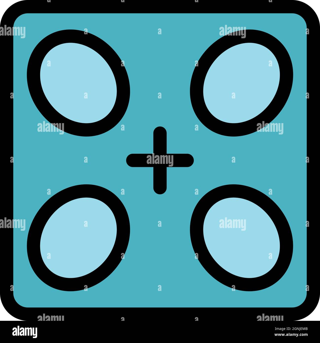 Electronic smart scales icon Cut Out Stock Images & Pictures - Alamy