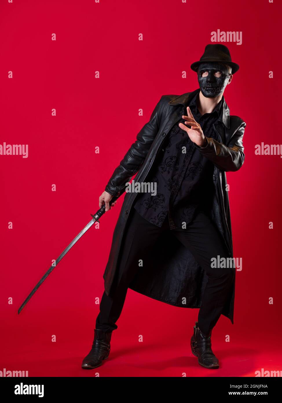 Ninja Assassin Rain (Raizo) Black Leather Jacket