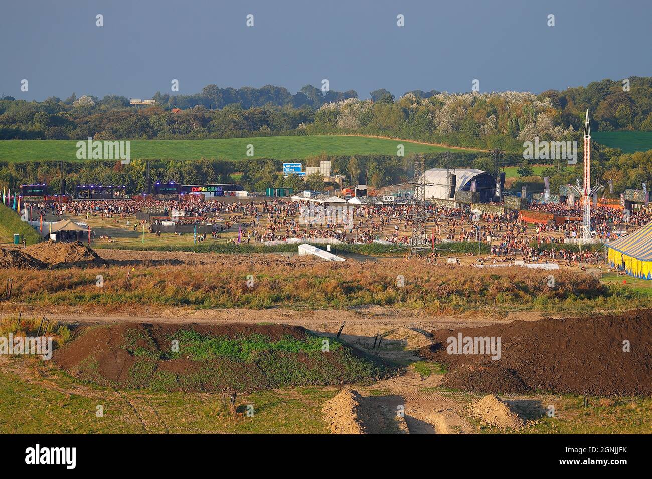 Mint Festival at Newsam Green Farm in East Leeds,West Yorkshire. The