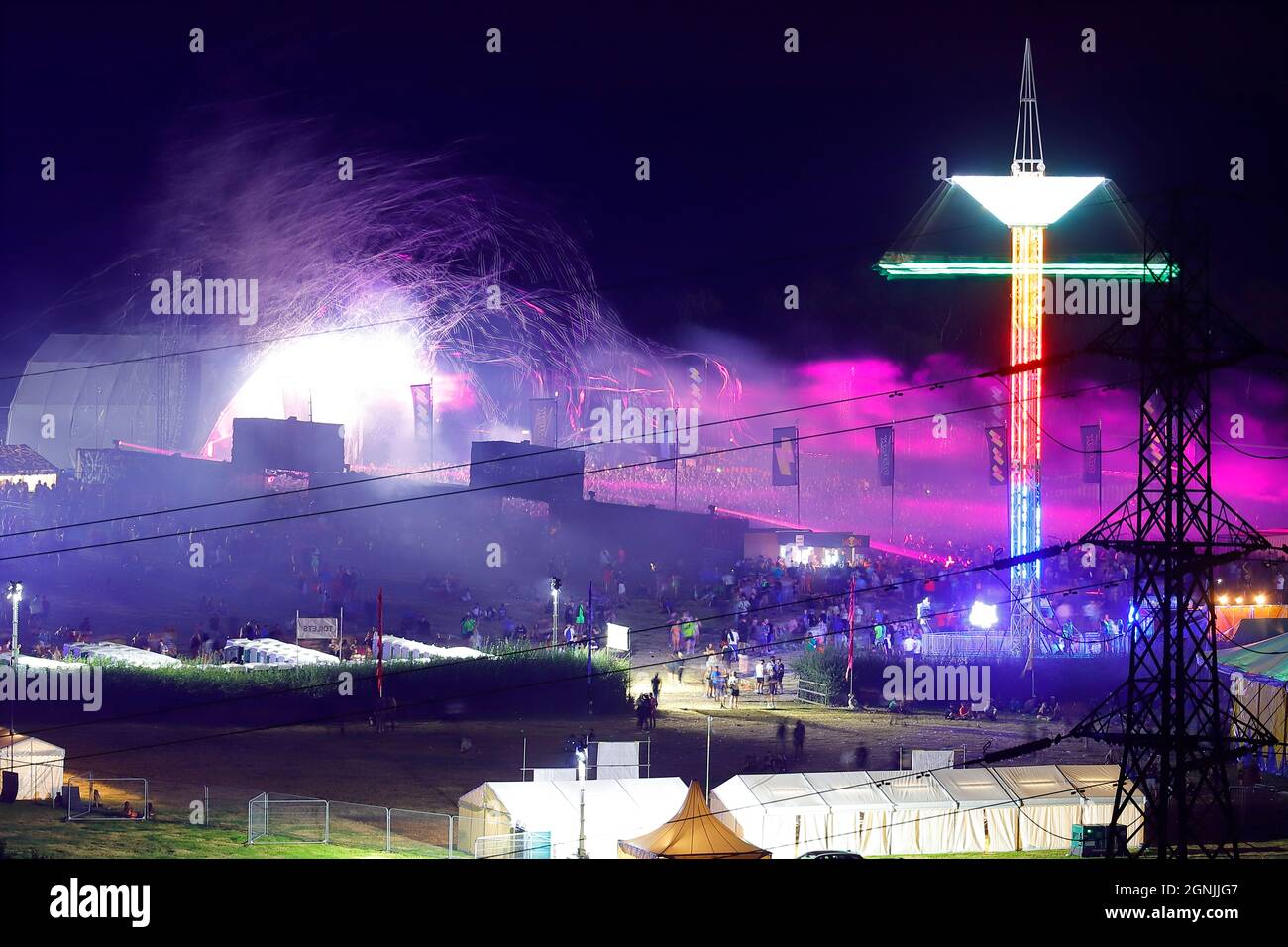 Newsam green farm mint festival hires stock photography and images Alamy