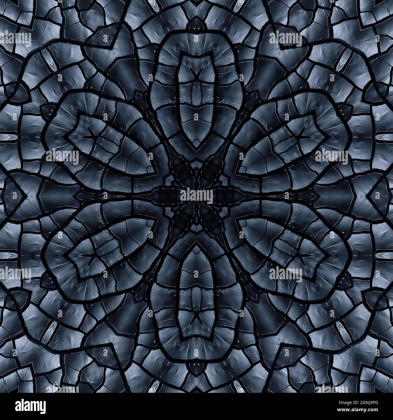 Black texture of burnt wood symmetrical background. Burnt board close ...
