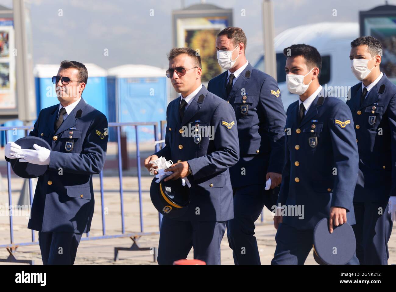 semi formal blues air force male