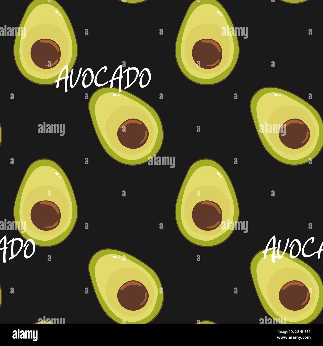 Premium Vector  Green avocado wallpaper