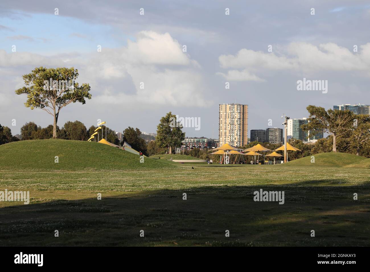 Blaxland Riverside Park, Jamieson St, Sydney Olympic Park NSW 2127 Stock Photo