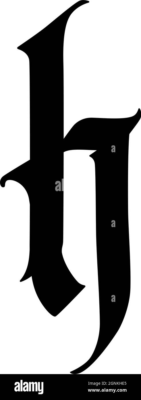 Letter H of the English Alphabet. Alphabetic Character. an Icon