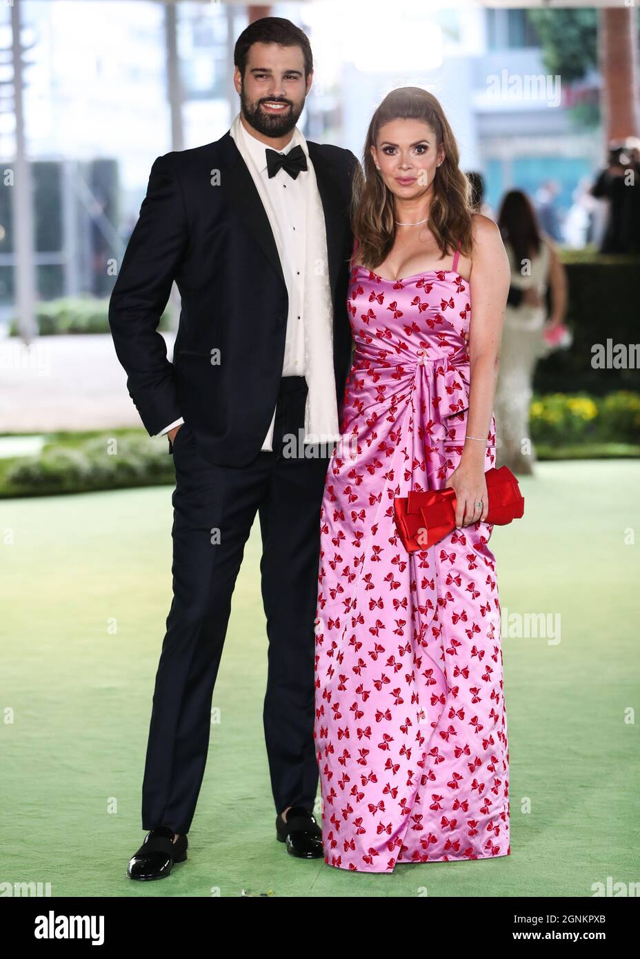 LOS ANGELES, CALIFORNIA, USA - SEPTEMBER 25: Jacob Andreou and Carly ...