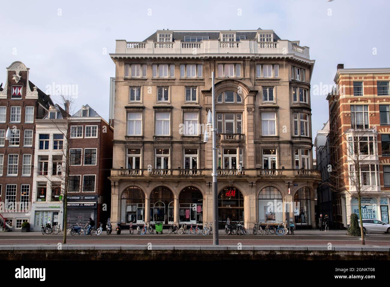 H&M Store At The Rokin Street At Amsterdam The Netherlands 2020 Stock Photo  - Alamy