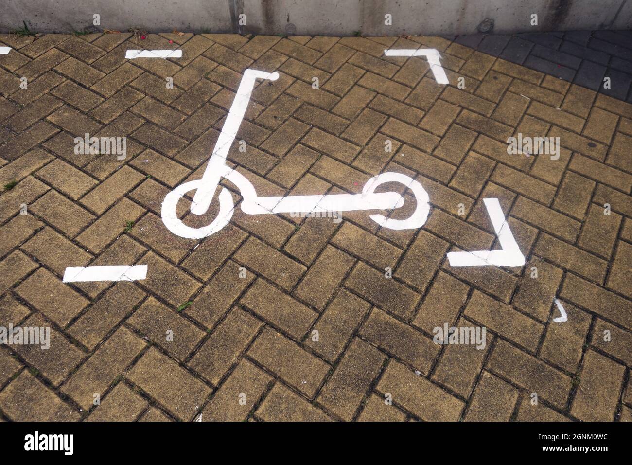 Parking for scooters hires stock photography and images Alamy