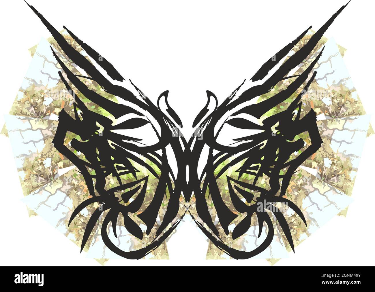 Patterned Wings